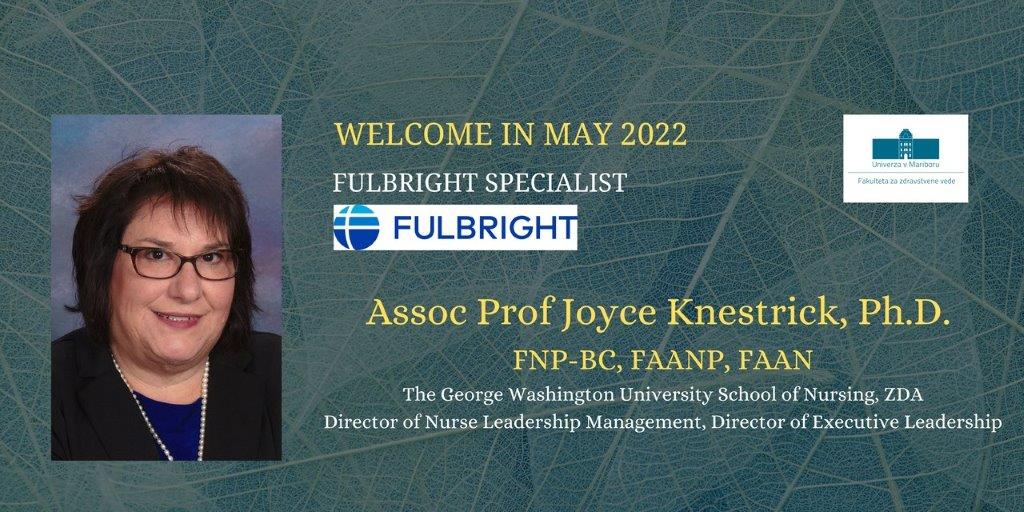 Fulbright specialist from GWUSON at UM FHS